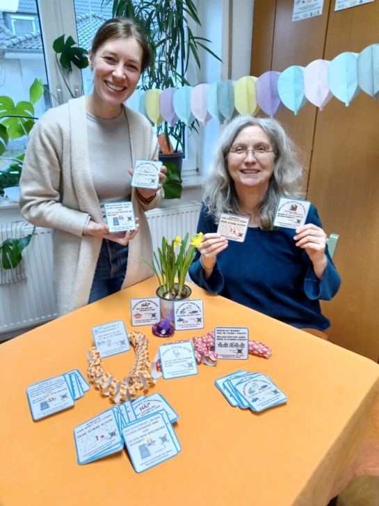 Dialogdeckel zur Fastnachtszeit