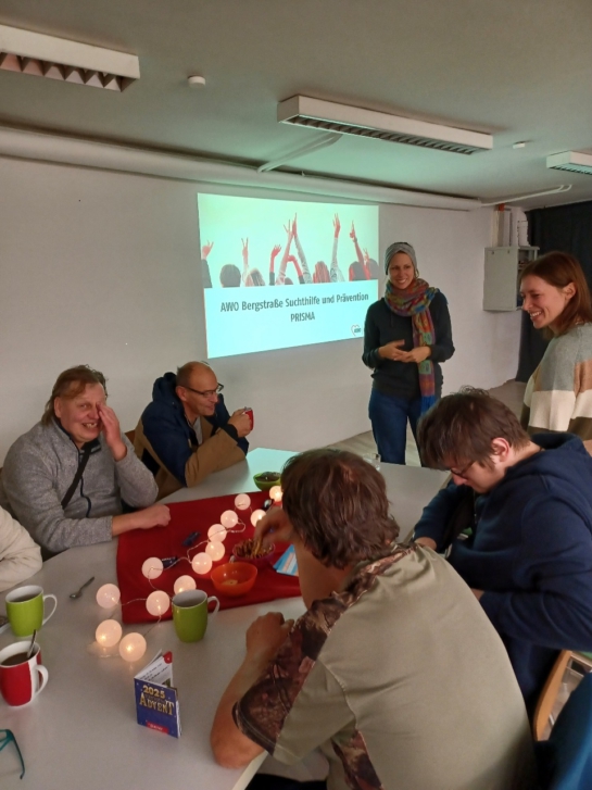 Infoveranstaltung zum Thema „Sucht“ im Offenen Café der Gemeinwesenarbeit Bürstadt
