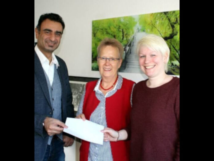 Adil Oyan, Irene Finger und Sarah Dickmeis. © Stadt